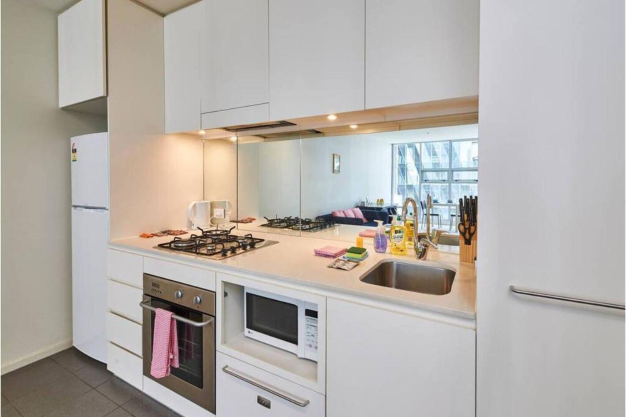 Docklands Convenient & Modern 1 Bed Apartment Melbourne Bagian luar foto